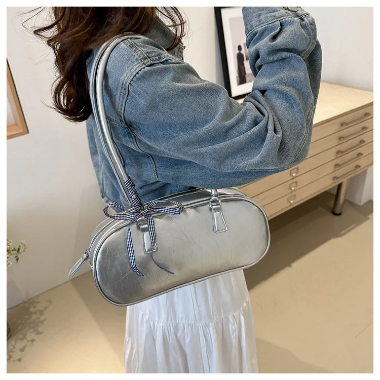 Sac Boston Argenté