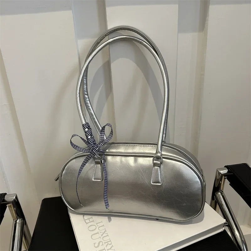 Sac Boston Argenté