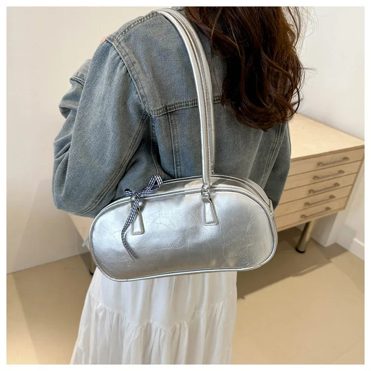 Sac Boston Argenté