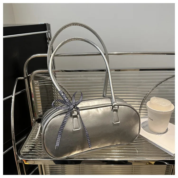 Sac Boston Argenté