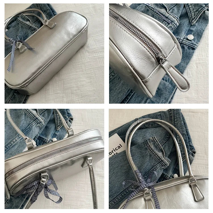 Sac Boston Argenté