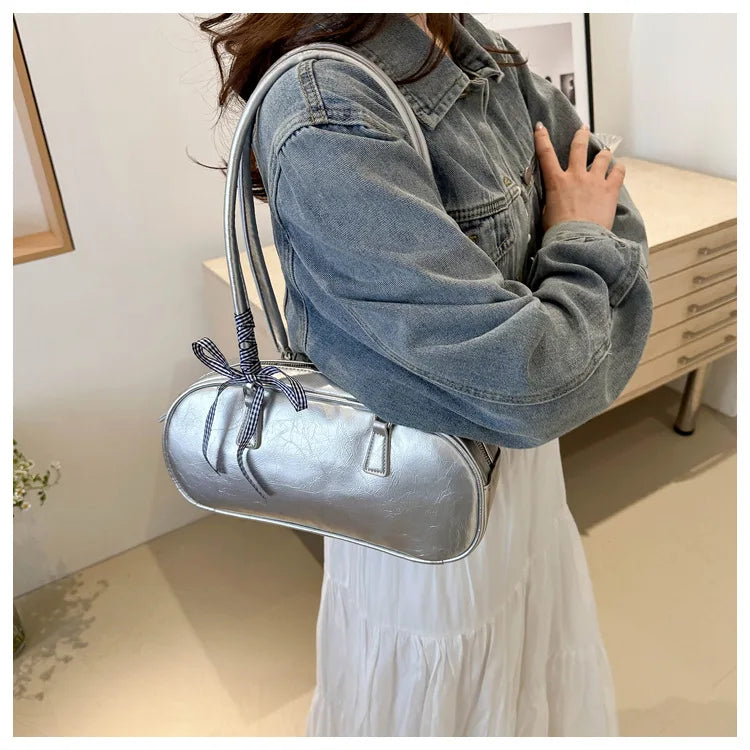 Sac Boston Argenté