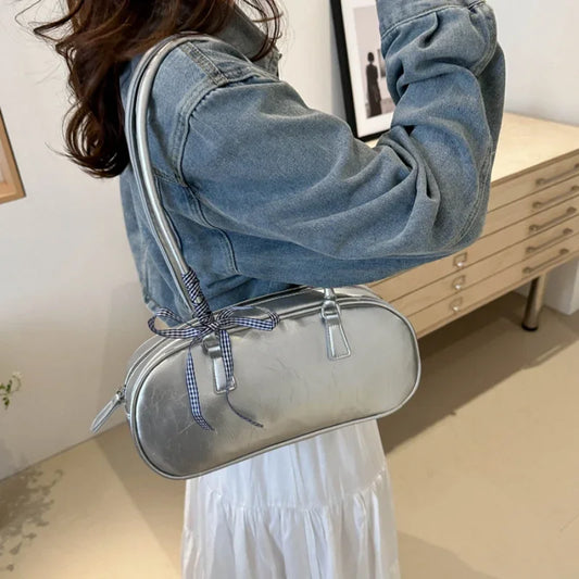 Sac Boston Argenté